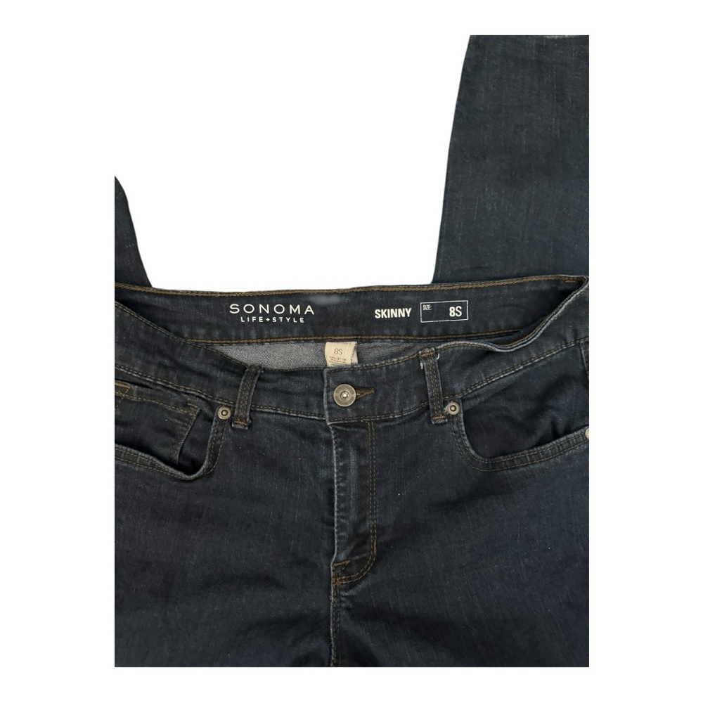 Sonoma Women's Deep Blue Skinny Jeans - Picture 6 of 6